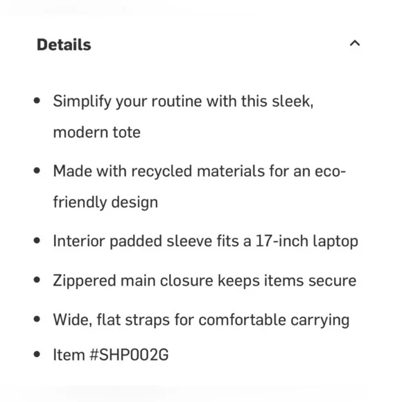 NWT Sherpani Sloan Tote - Picture 7 of 8